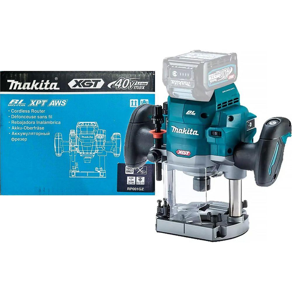 Makita RP001GZ Cordless Brushless Plunge Router 40V 1/2 Makita RP001GZ Cordless Brushless Plunge Router 40V 1/2